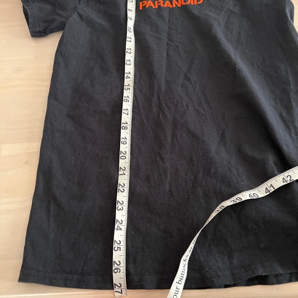 Men's / Teen Black Anti Social Social Club Paranoid T-shirt Size Small - Picture 6 of 6